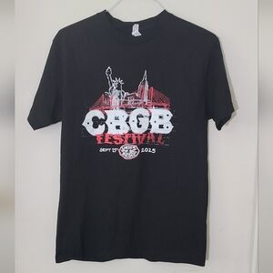 CBGB 2025 Festival Black Tee Medium